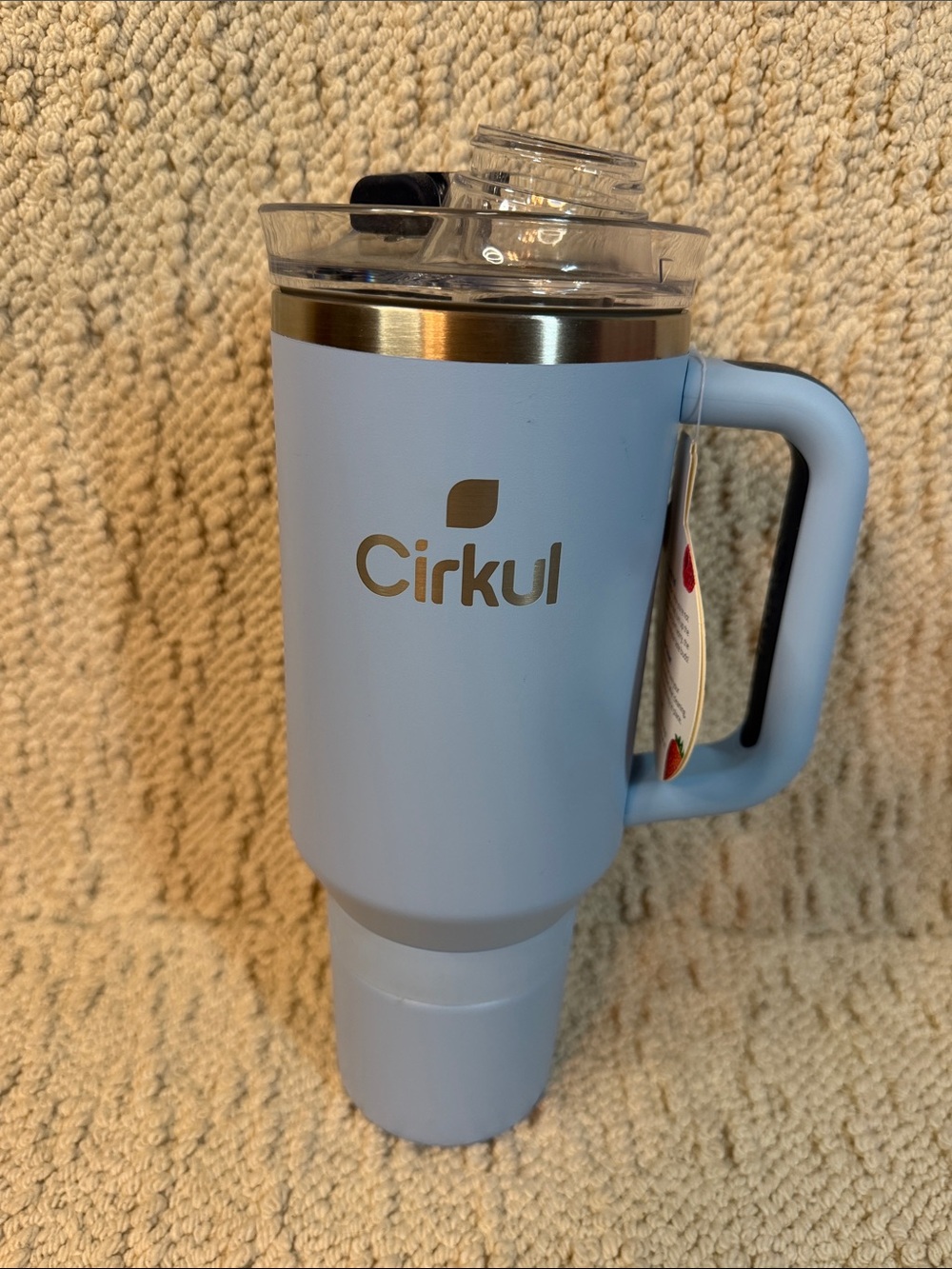 Cirkul Raindrop Insulated Travel Mug with Handle